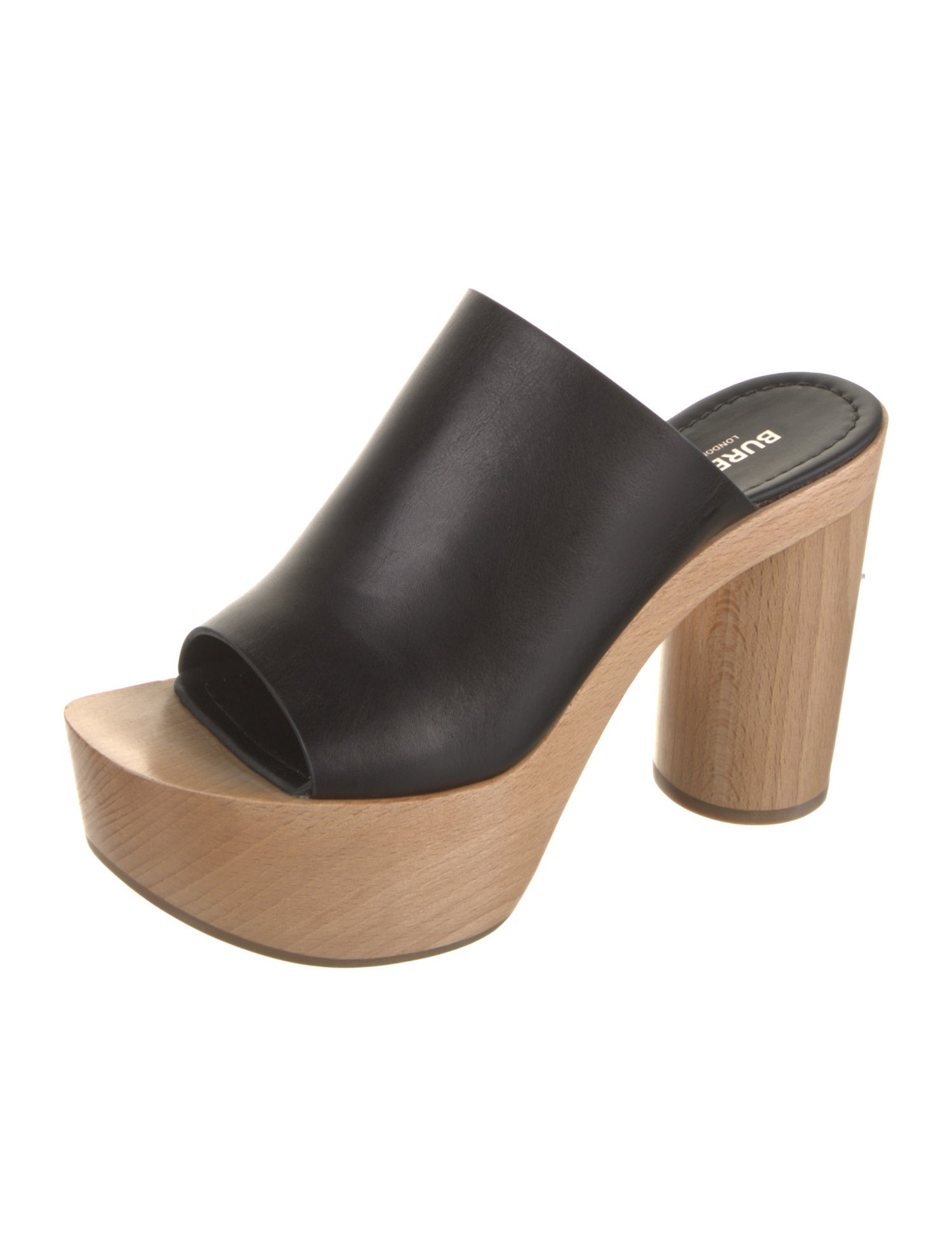 Burberry Leather Slides